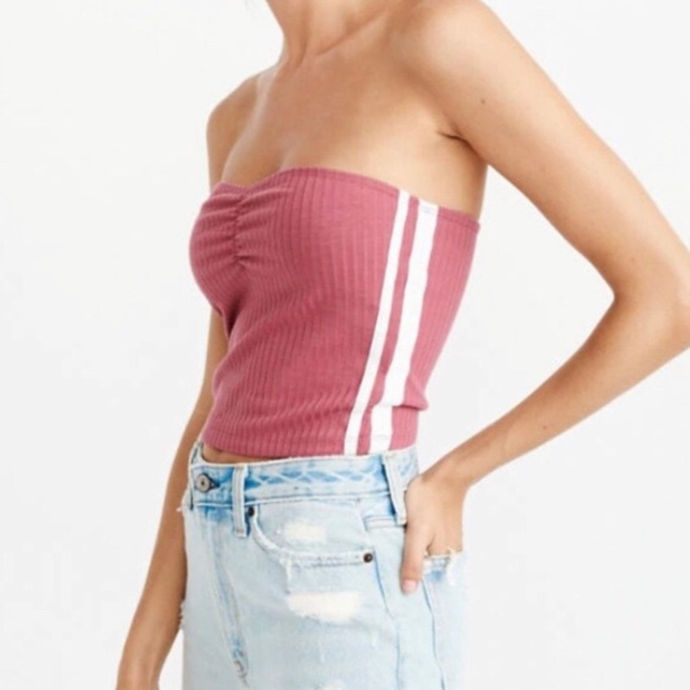 Sporty Pink Tube Top